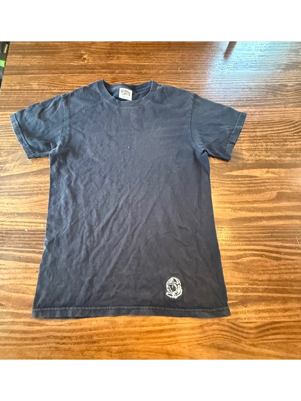 Billionaire Boys Club Black Cotton T-Shirt with Astronaut Logo